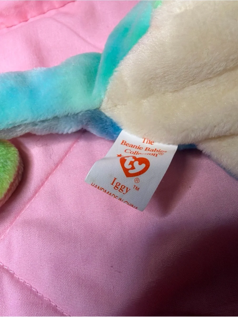 Ty Beanie Baby Collection 1997 Iggy
